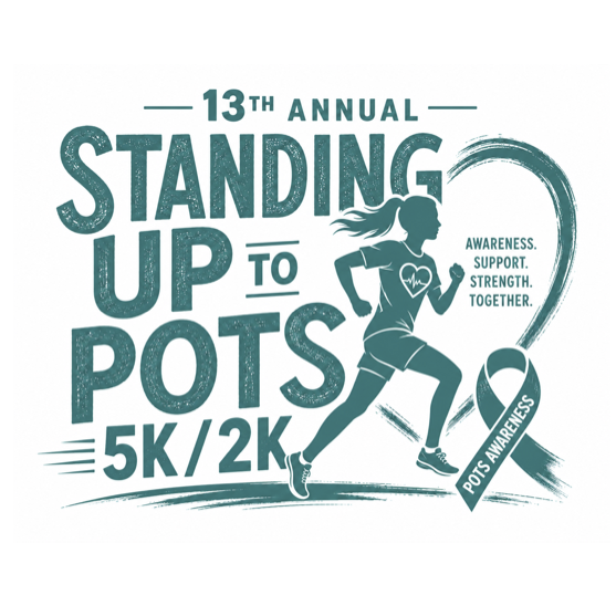 2026 Standing Up to POTS 5K/2K t-shirt