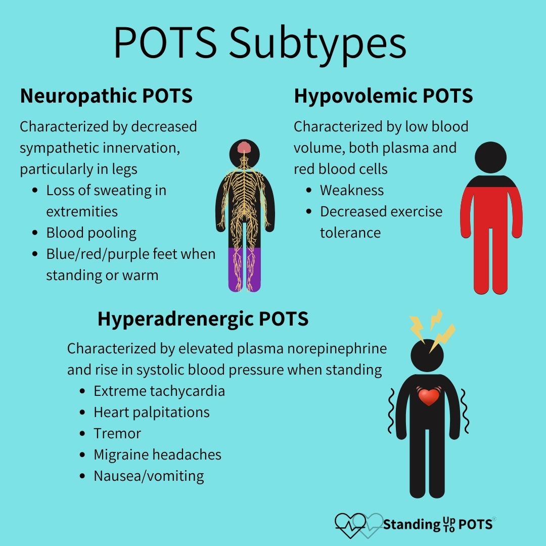 POTS Subtypes  Standing Up To POTS